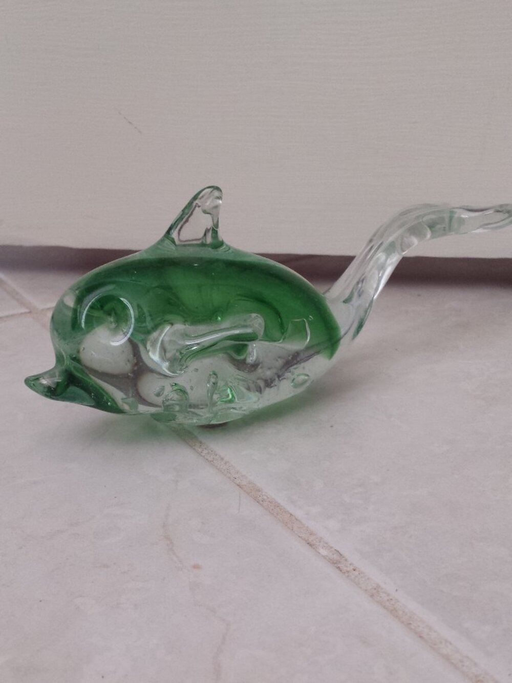 Colored Glass Dolphin